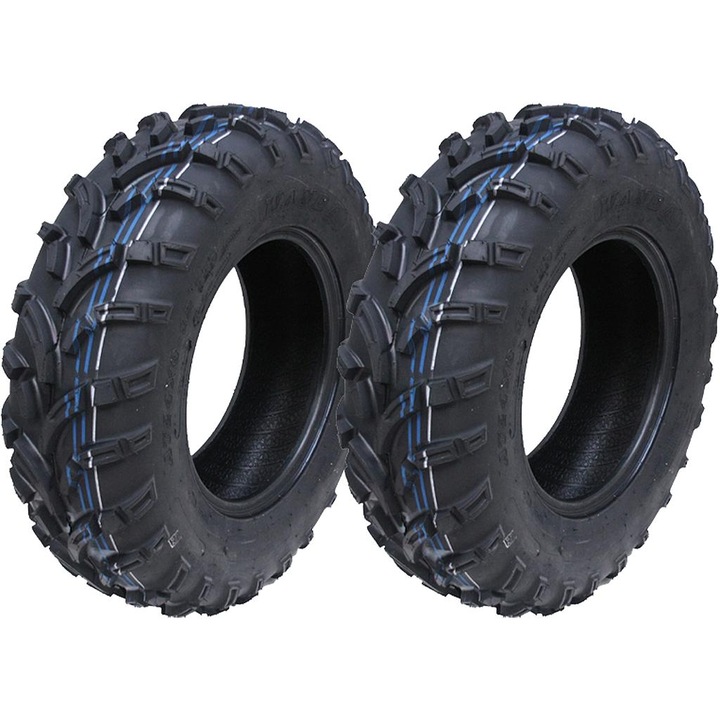 Set 2 anvelope pentru ATV, Cauciuc, 610 x 182 mm, Greutate maxima 115 kg