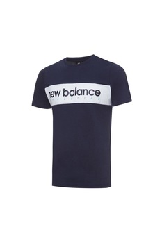 Tricou barbati, New Balance Athletics Linear ECL MT11548ECL, Bumbac, M, Negru Tricou barbati, New Balance Athletics Linear ECL MT11548ECL, Bumbac, M, Negru