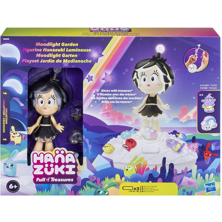 Hanazuki babakészlet, Hasbro, Teli kincsekkel, Többszínű