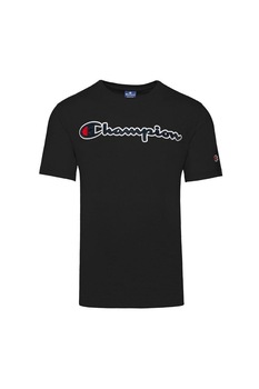 Tricou barbati, Champion Crewneck T-Shirt 214194-KK001, Bumbac, M, Negru Tricou barbati, Champion Crewneck T-Shirt 214194-KK001, Bumbac, M, Negru