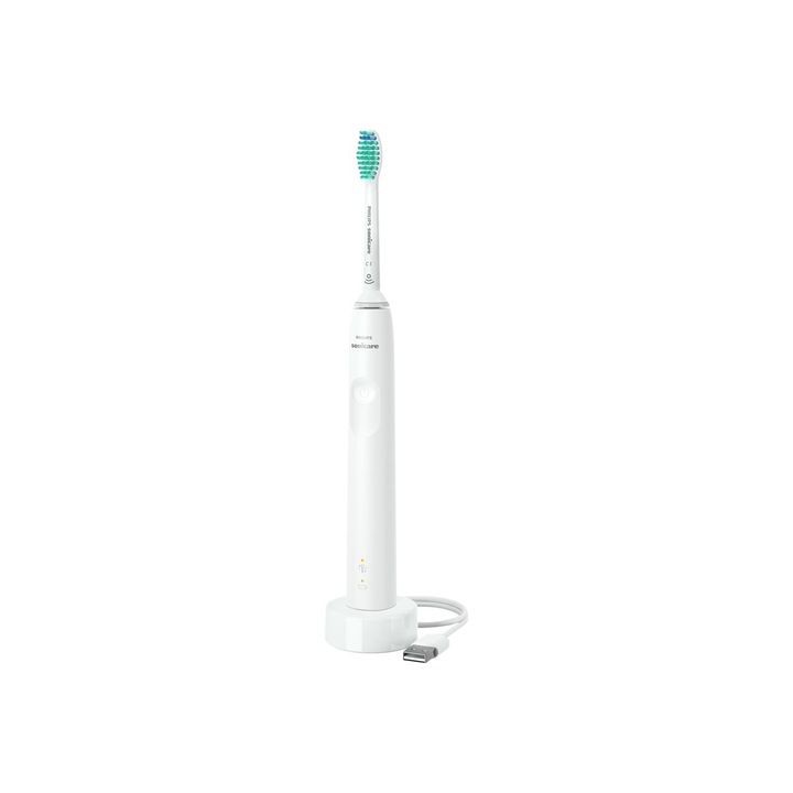 Електрическа четка за зъби PHILIPS Series 3100 HX3671/13, Сензор за натиск, White