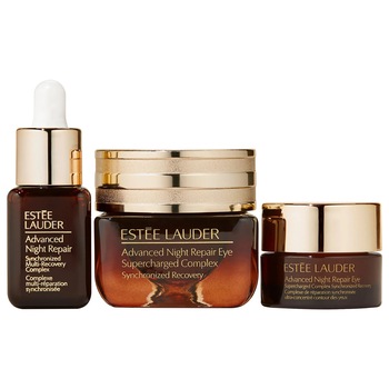 Set Estee Lauder, Crema Advanced Night Repair Eye Supercharged Complex 15 ml, Crema Ochi 5 Ml , Ser Advanced Night Repai 7 Ml Set Estee Lauder, Crema Advanced Night Repair Eye Supercharged Complex 15 ml, Crema Ochi 5 Ml , Ser Advanced Night Repai 7 Ml