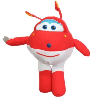Jucarie din plus Jett, Super Wings, 30 cm Jucarie din plus Jett, Super Wings, 30 cm