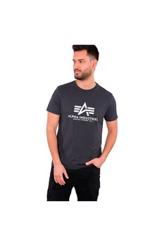 Tricou barbati, Alpha Industries Basic T-Shirt 100501-466, Bumbac, Negru, Negru Tricou barbati, Alpha Industries Basic T-Shirt 100501-466, Bumbac, Negru, Negru