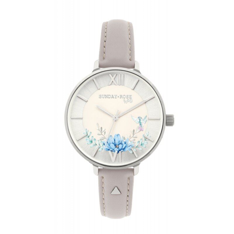 Ceas dama JVD, Sunday Rose Spirit Sun-S17, 5 ATM, 40 mm, Multicolor