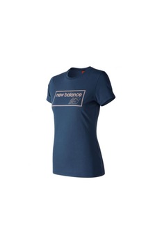 Tricou dama, New Balance Athletics Tee WT83595MCT, Bumbac, S, Albastru inchis Tricou dama, New Balance Athletics Tee WT83595MCT, Bumbac, S, Albastru inchis