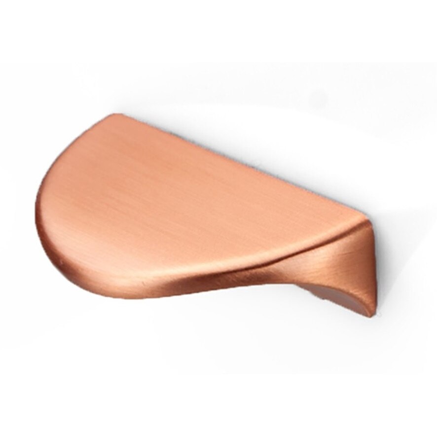 Maner pentru mobila Nick, finisaj cupru periat, L50 mm