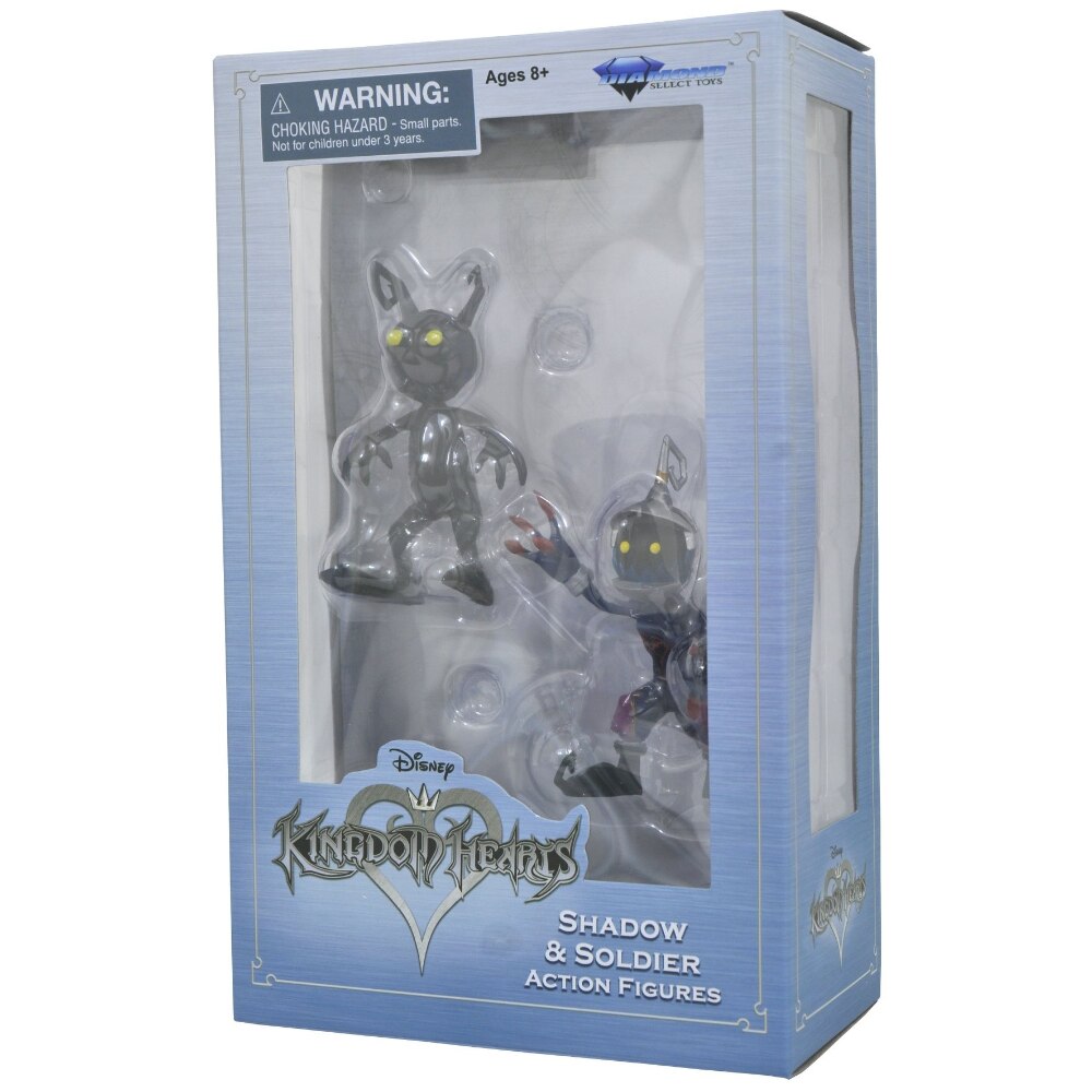 Figurine Shadow&Soldier, Diamond Select Toys, Kingdom Hearts, 8 cm, Multicolor