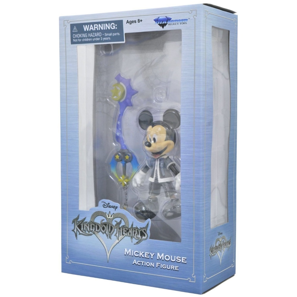 Figurina Mickey Mouse, Diamond Select Toys, Kingdom Hearts, 10 cm, Multicolor