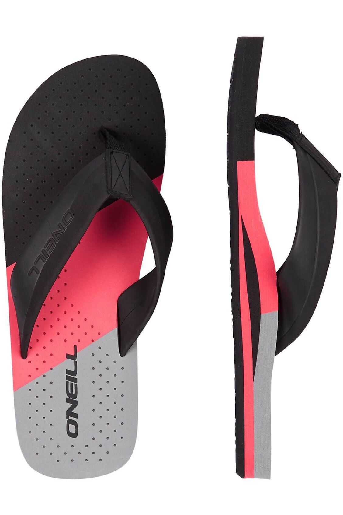 Papuci pentru barbati, O'Neill FM Imprint Punch Flip Flops, Negru, 41