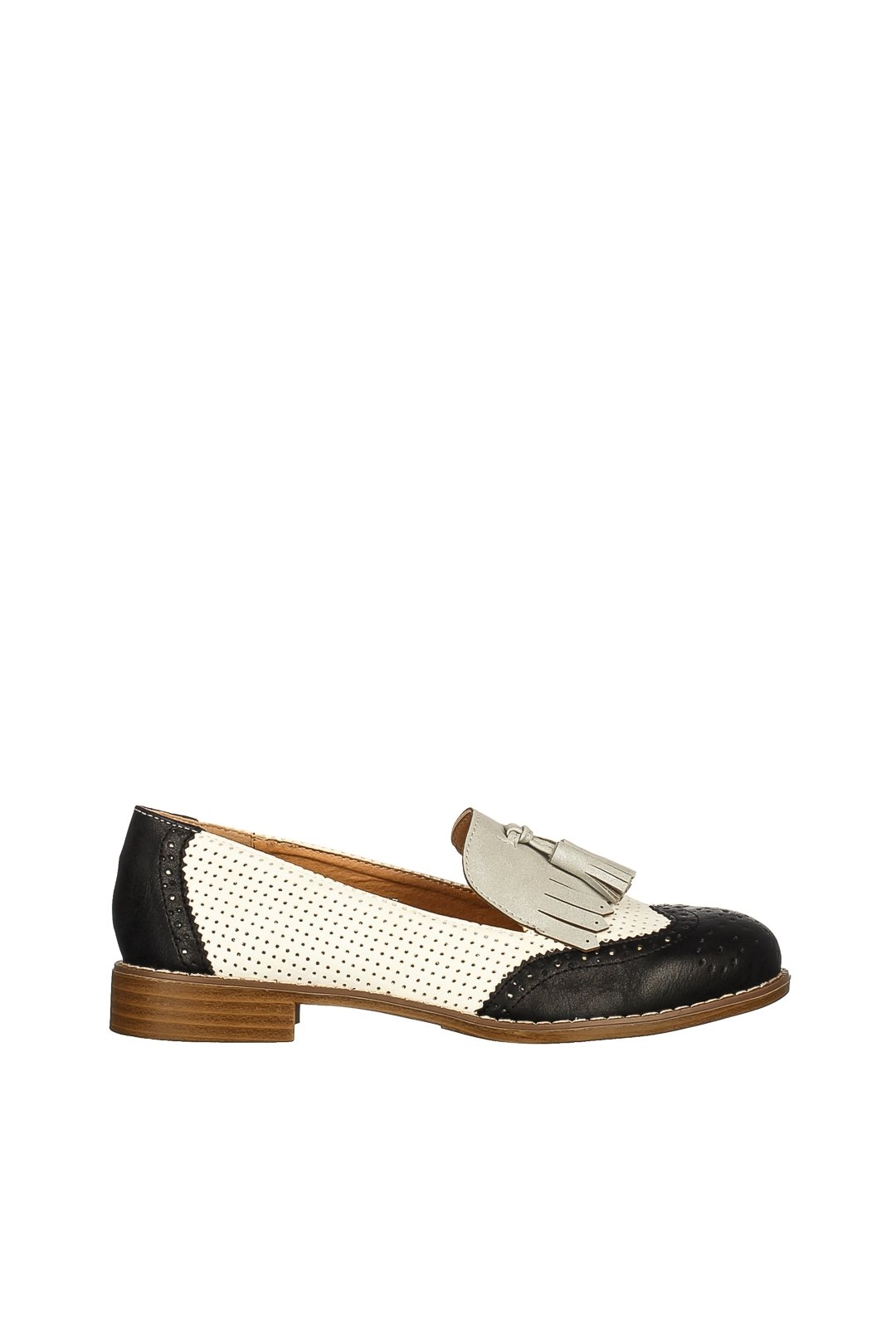 Mocasini dama Abelya K, Negru, 38