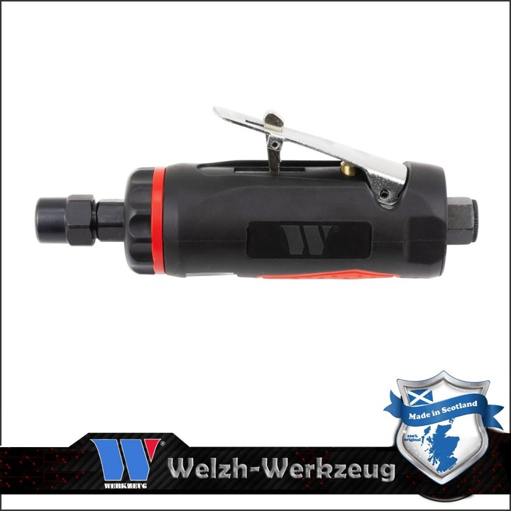 Levegős csiszológép - egyenes -Grinder- 1/4 - 170 mm 22000rpm - Welzh (2122-WW)