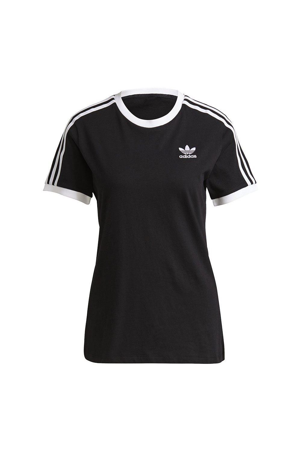 Confused There is a need to bark Tricou dama, Adidas 3 Stripes TEE GN2900, Bumbac, 34 EU, Negru - eMAG.ro