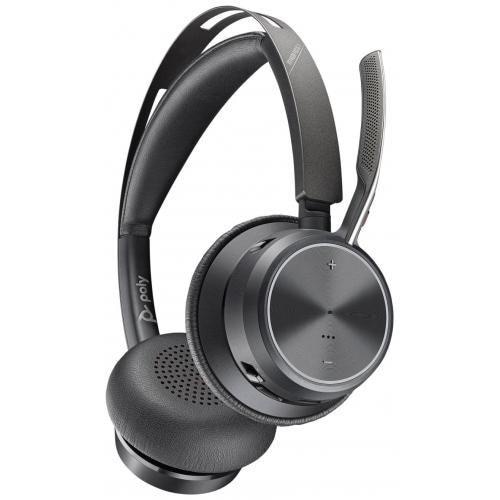 Casti audio Poly Voyager Focus 2 UC, USB-A (213727-02) - eMAG.ro