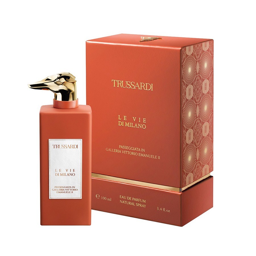 Apa de parfum TRUSSARDI Passeggiata in Galleria Vittorio Emanuelle II EDP, unisex, 100 ml