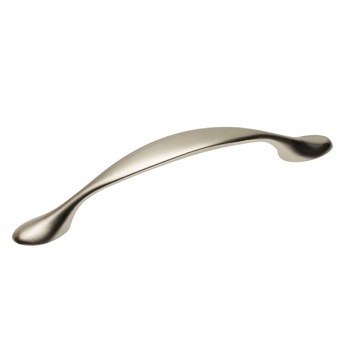 Maner pentru mobila Camaio, finisaj nichel satin, L160 mm Maner pentru mobila Camaio, finisaj nichel satin, L160 mm