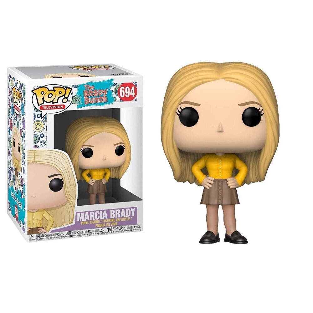 Figurina Marcia Brady, FunKo, POP, The Brady Bunch, 9 cm, Multicolor