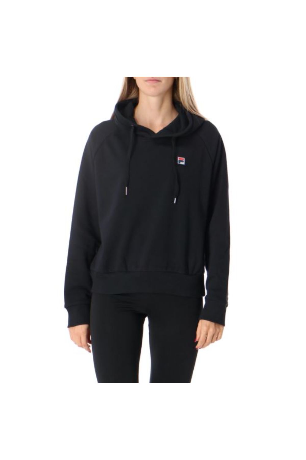 Hanorac Fila, Bumbac, Negru, M