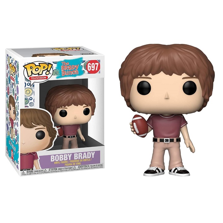 Bobby Brady figura, FunKo, POP, The Brady Bunch, 9 cm, Többszínű