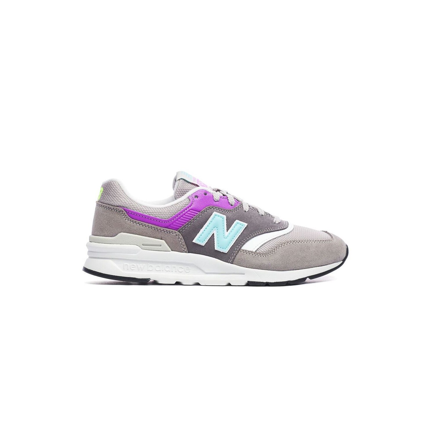 Pantofi sport pentru femei, New Balance, Piele intoarsa, Gri, Gri