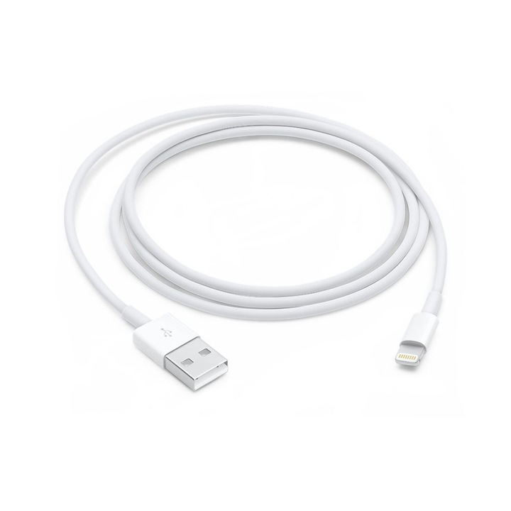 Lightning to USB кабел Apple MD818ZM/A, 1м. за iPhone/iPod/iPad (Bulk)