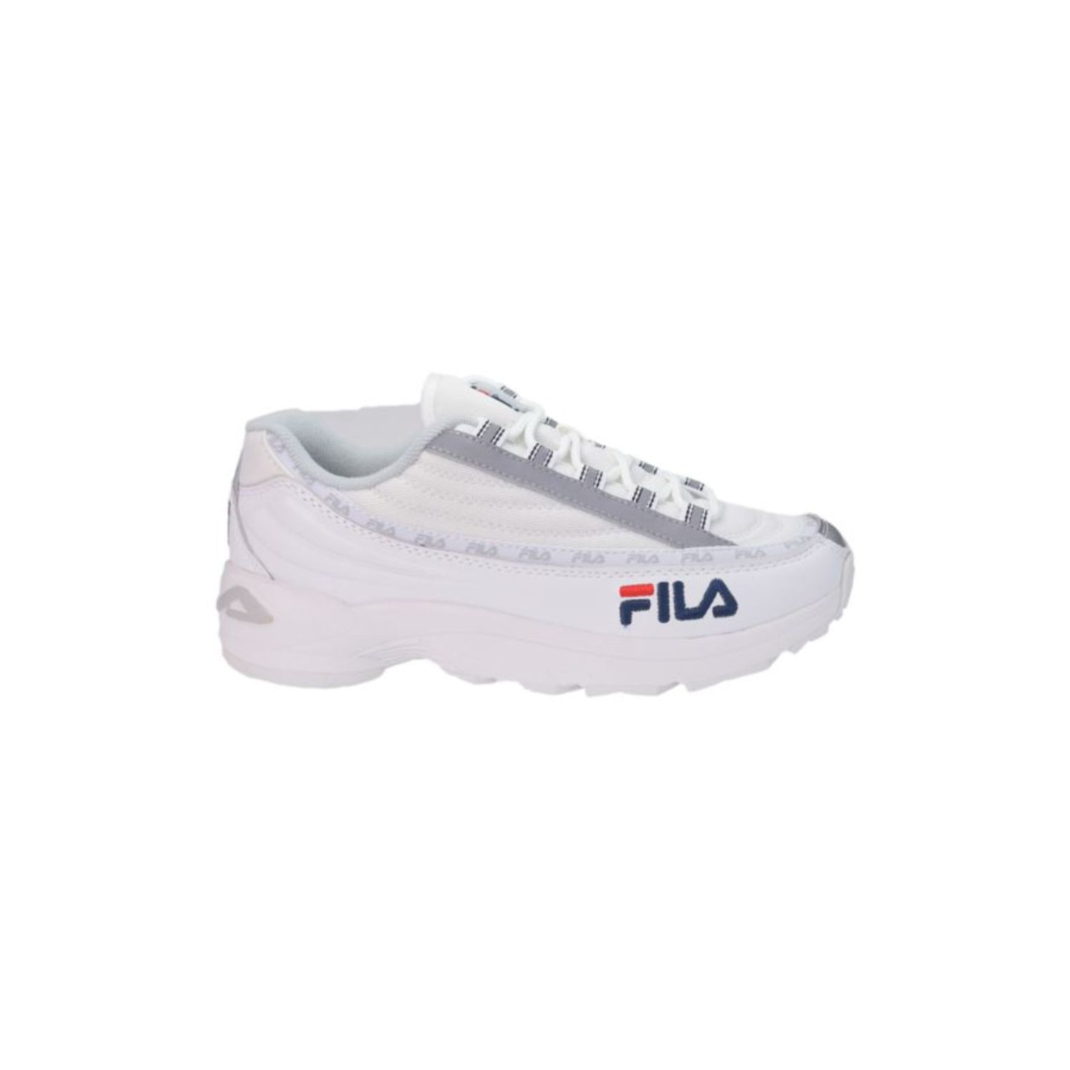 Pantofi sport dama Fila, Textil, Alb, Alb