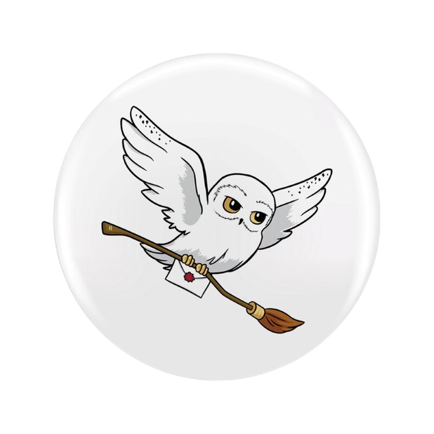 Insigna - Harry Potter - Hedwig 003