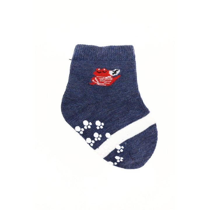 Детски чорапи, нехлъзгащи се, 12 месеца, сини