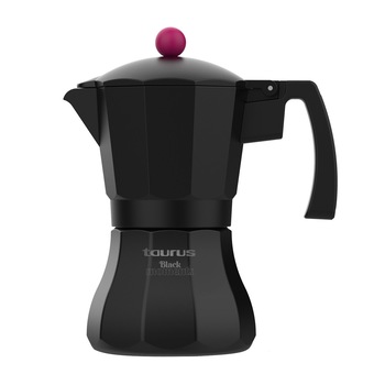 Espressor de cafea Taurus BLACK MOMENTS KCP90012I, 12 cesti, baza INOX, compatibil cu toate plitele Espressor de cafea Taurus BLACK MOMENTS KCP90012I, 12 cesti, baza INOX, compatibil cu toate plitele
