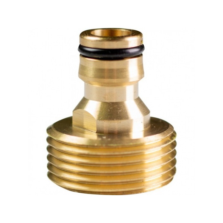 Adaptor robinet 1”, Topgarden 400413, cu filet exterior, Alama