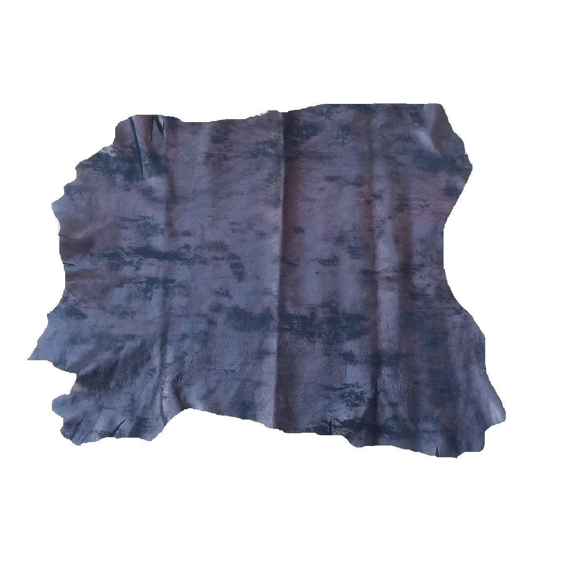 Piele naturala pentru captuseala, albastru inchis - 0.6 - 0.8 mm