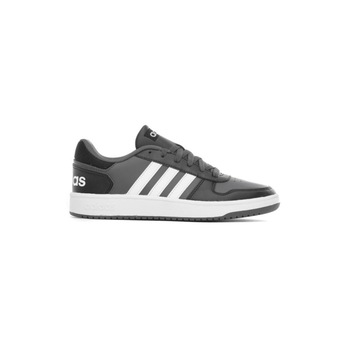 Pantofi sport, Adidas, Hoops 2.0, FY8626, Piele, Negru, 44 2/3 EU Pantofi sport, Adidas, Hoops 2.0, FY8626, Piele, Negru, 44 2/3 EU
