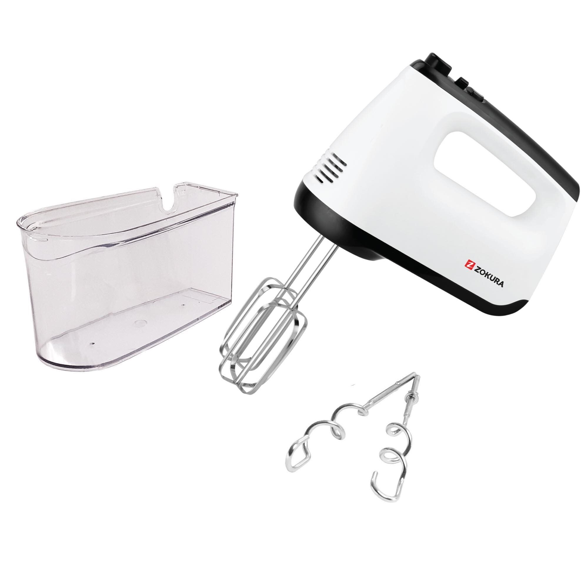 Mixer manual cu 6 trepte de viteza, 400 W - Zokura