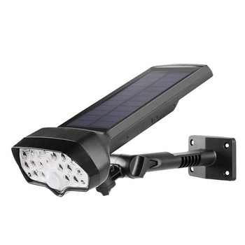 Lampa Solara cu Senzor de Miscare si de Lumina, IP65, 16 LED-uri, Lumina Alba Rece, 375 grame, DenisNetwork™ Lampa Solara cu Senzor de Miscare si de Lumina, IP65, 16 LED-uri, Lumina Alba Rece, 375 grame, DenisNetwork™