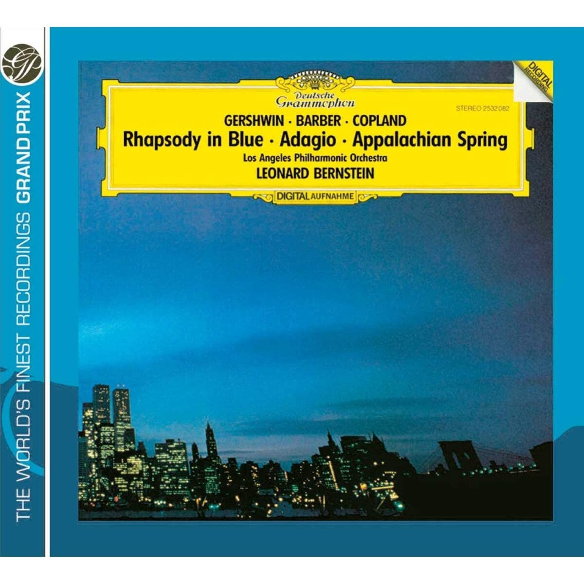 GershwinBarberCoplandLeonard Bernstein - Rhapsody In Blue, Adagio, Appalachian Spring - CD
