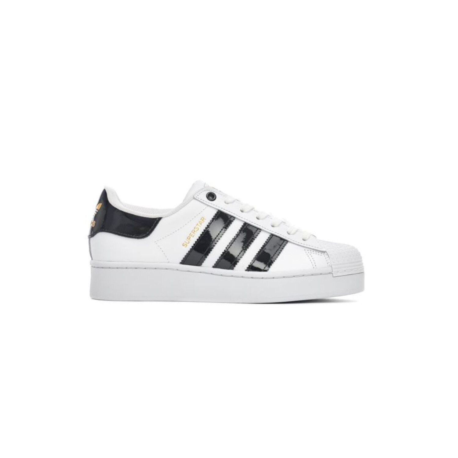 Pantofi sport, Adidas, Superstar Bold W, FV3336, Piele, Alb, 40 2/3 EU