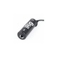 Adaptor pentru chitara cu interfata iRig, mufa Jack 3,5mm tata cu mufa Jack 6,3mm mama, Negru
