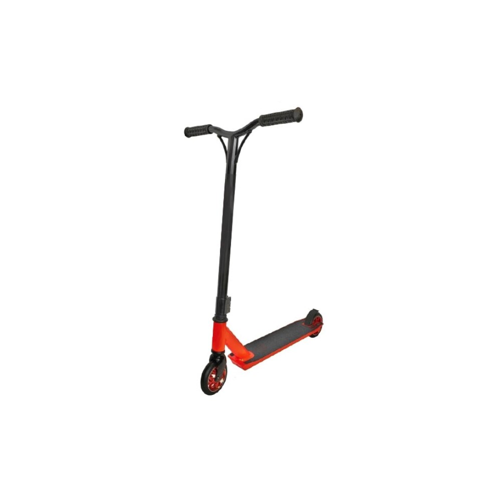 Trotineta Bigshot Sportfan 3094, Greutate Maxima Suportata 100 KG, Roti de 110 mm cu Rulment ABEC-7, Portocaliu Neon