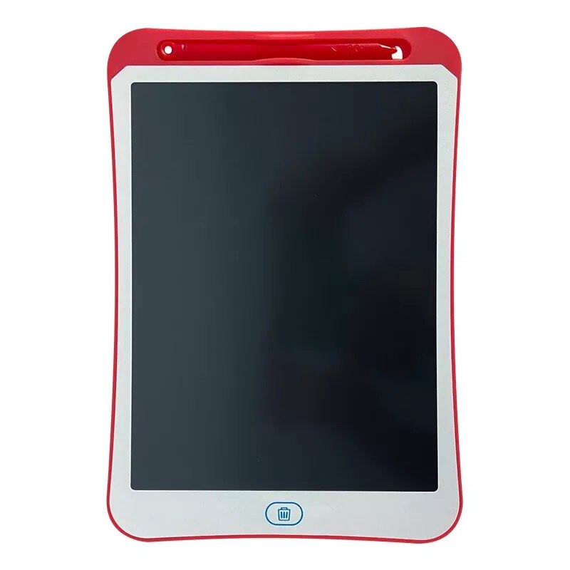 Tableta grafica LCD pentru notite si desene cu stergere automata 8.5 Inch, rosu