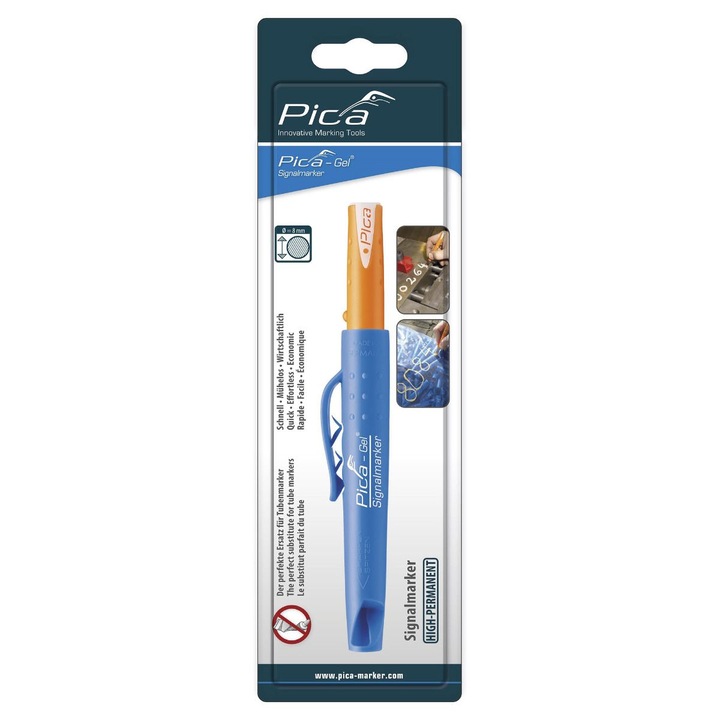 Pica Gel Signal White строителен маркер молив 8080