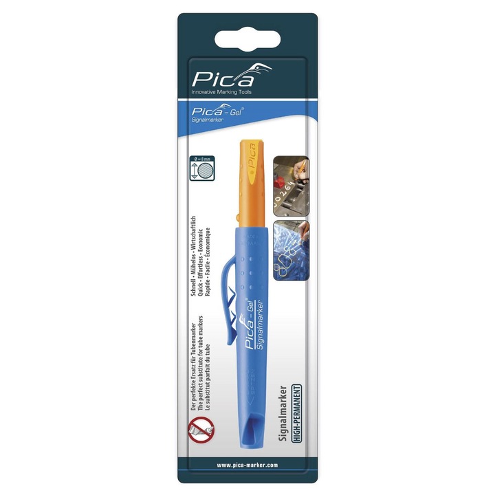 Jelölőceruza Pica Gel Signal Yellow 8084 konstrukciókhoz