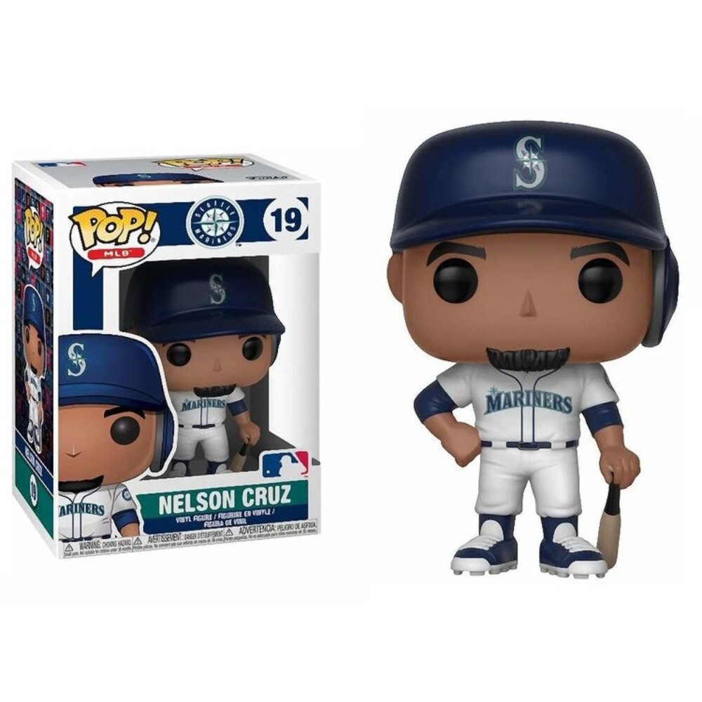 Figurina Nelson Cruz, FunKo, POP, Seattle Mariners, 10 cm, Multicolor