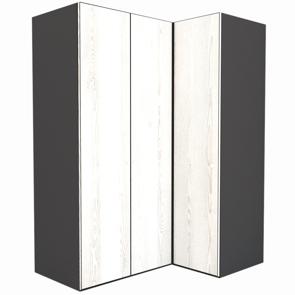 Dulap de Colt Genarom LEX Model B, Decor K010, 170-117 x 218 x 66 cm
