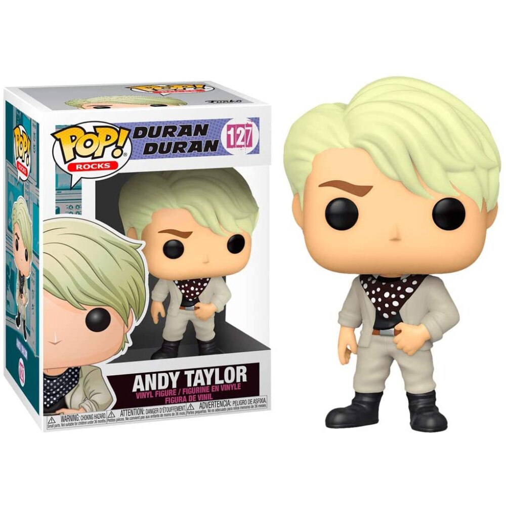 Figurina Andy Taylor, FunKo, POP, Duran Duran, 10 cm, Multicolor