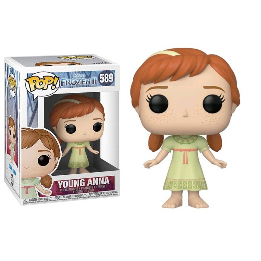Figurina Young Anna, FunKo, POP, Frozen II, 9 cm, Multicolor