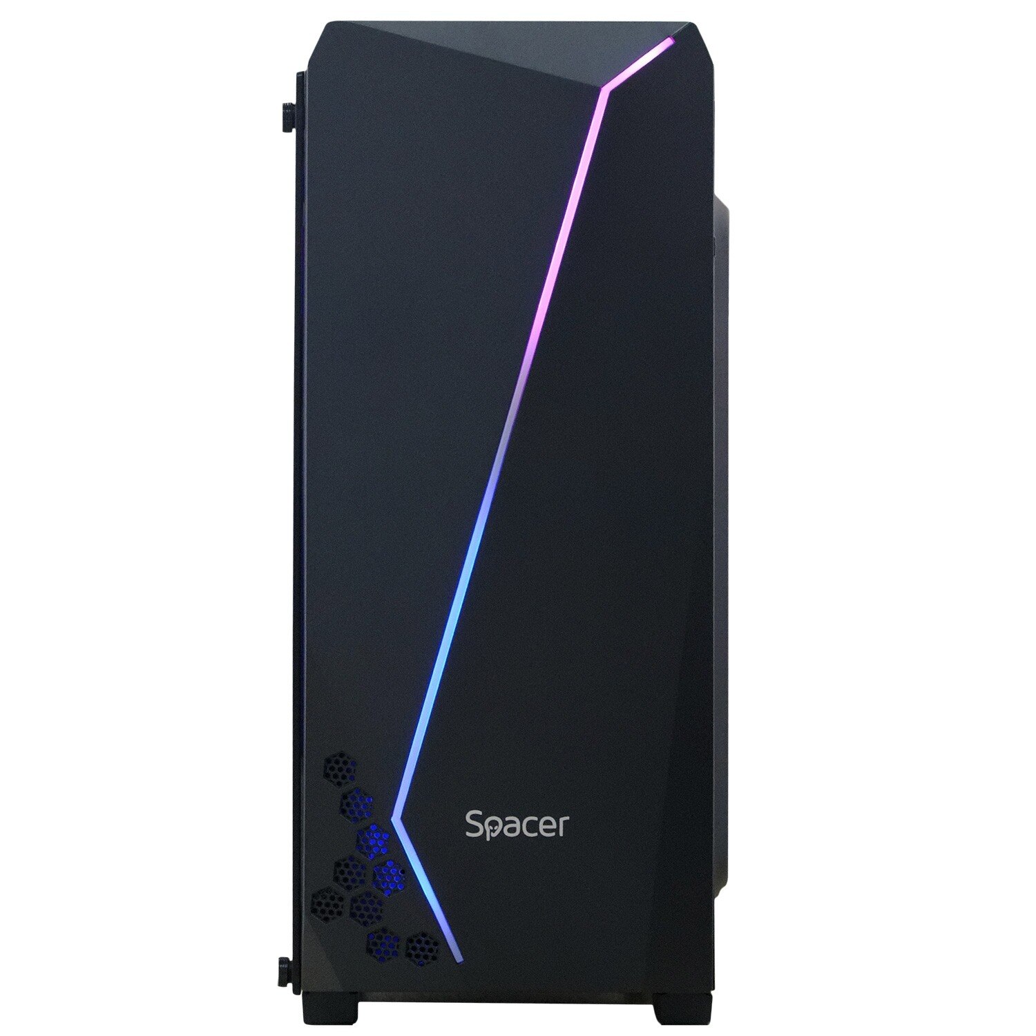 Desktop PC Intel Core I3 7100 3.9GHz, RAM 8GB DDR4, SSD 256GB, Placa Video dedicata Nvidia GT 710