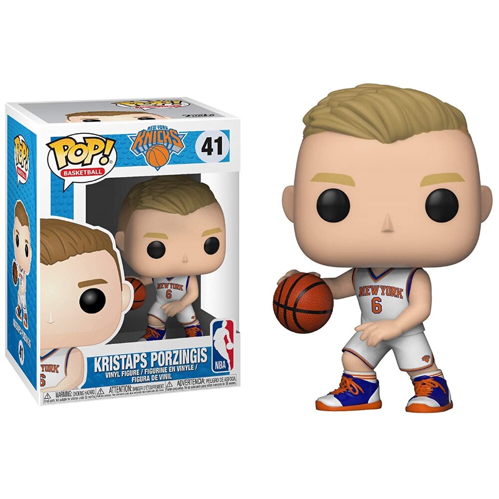 Figurina Kripstaps Porzingis, FunKo, POP, New York Knicks, 10 cm, Multicolor