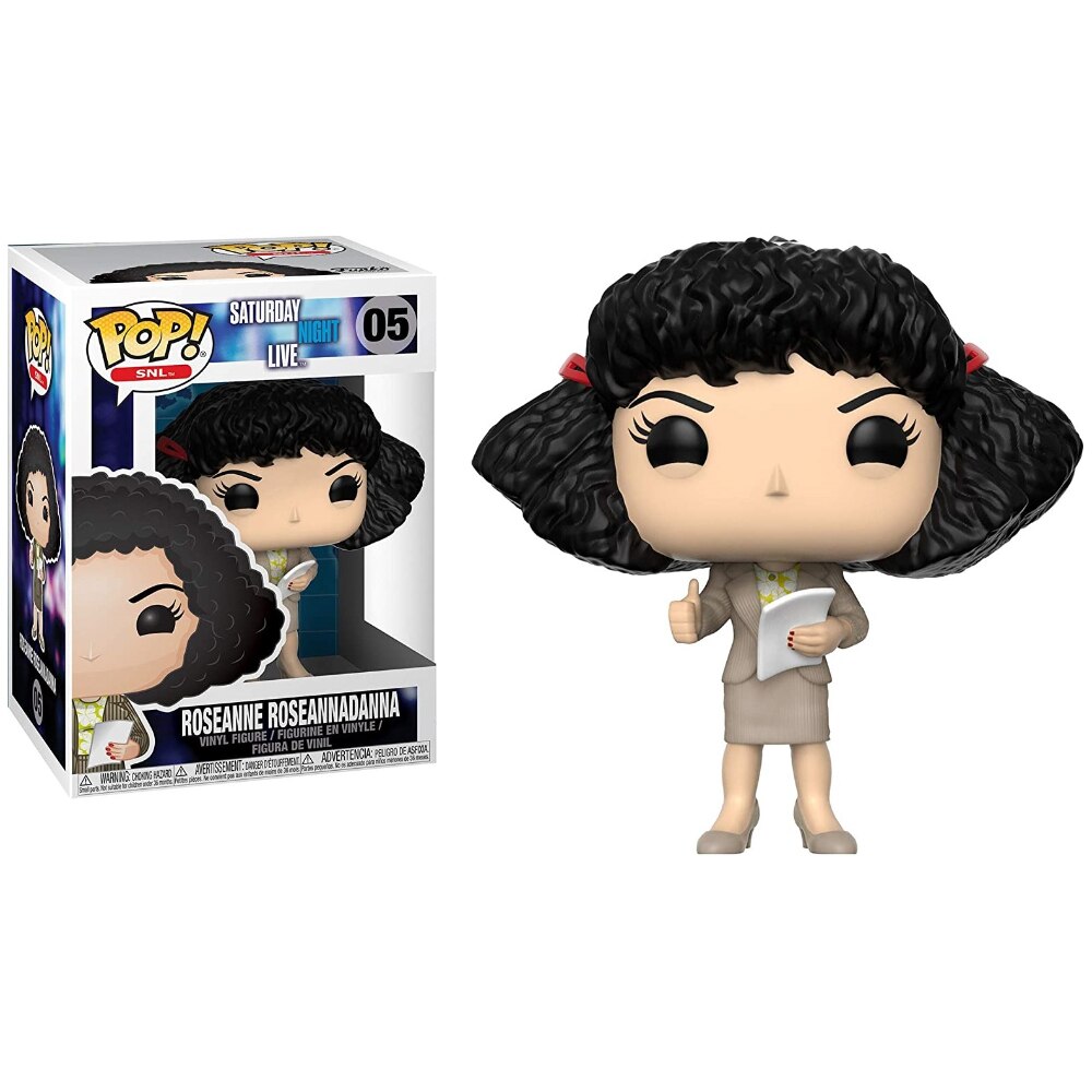 Figurina Roseanne Roseannadanna, FunKo, POP, Saturday Night Live, 10 cm, Multicolor