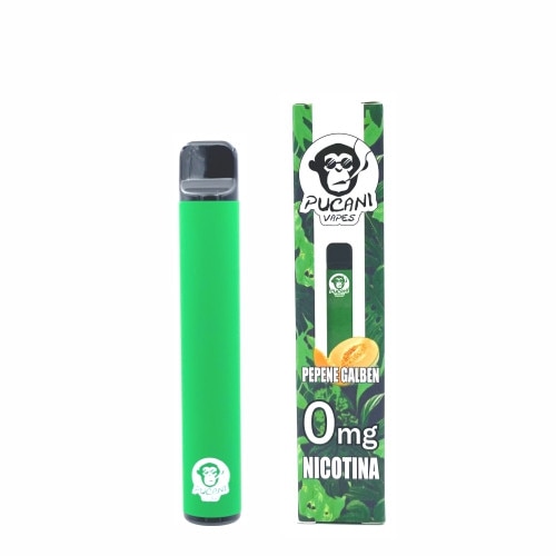 Narghilea electronica fara nicotina, Pucani Vapes, pepene galben, 3.2 ml