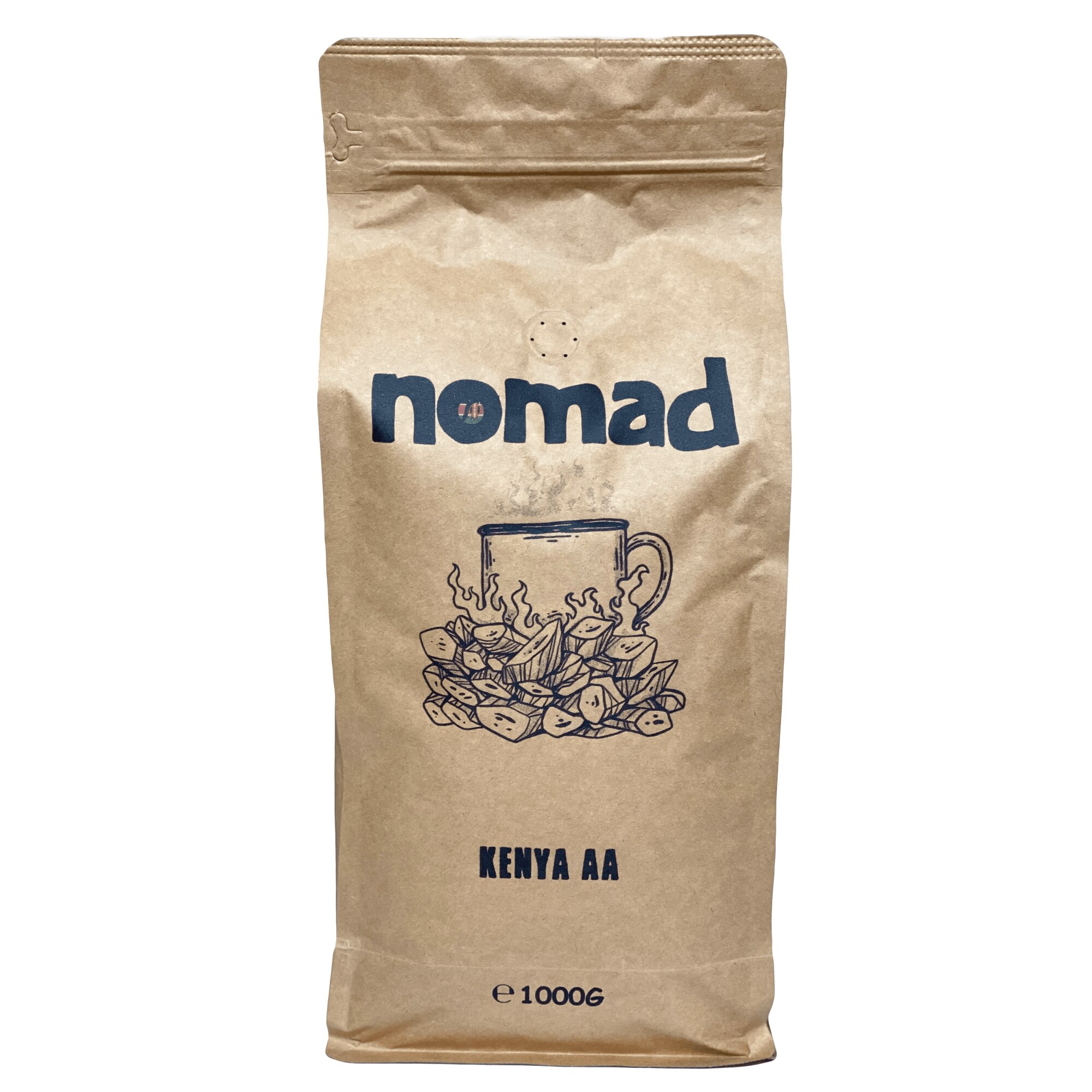 Cafea Boabe, Nomad Kenya AA, 1000 g